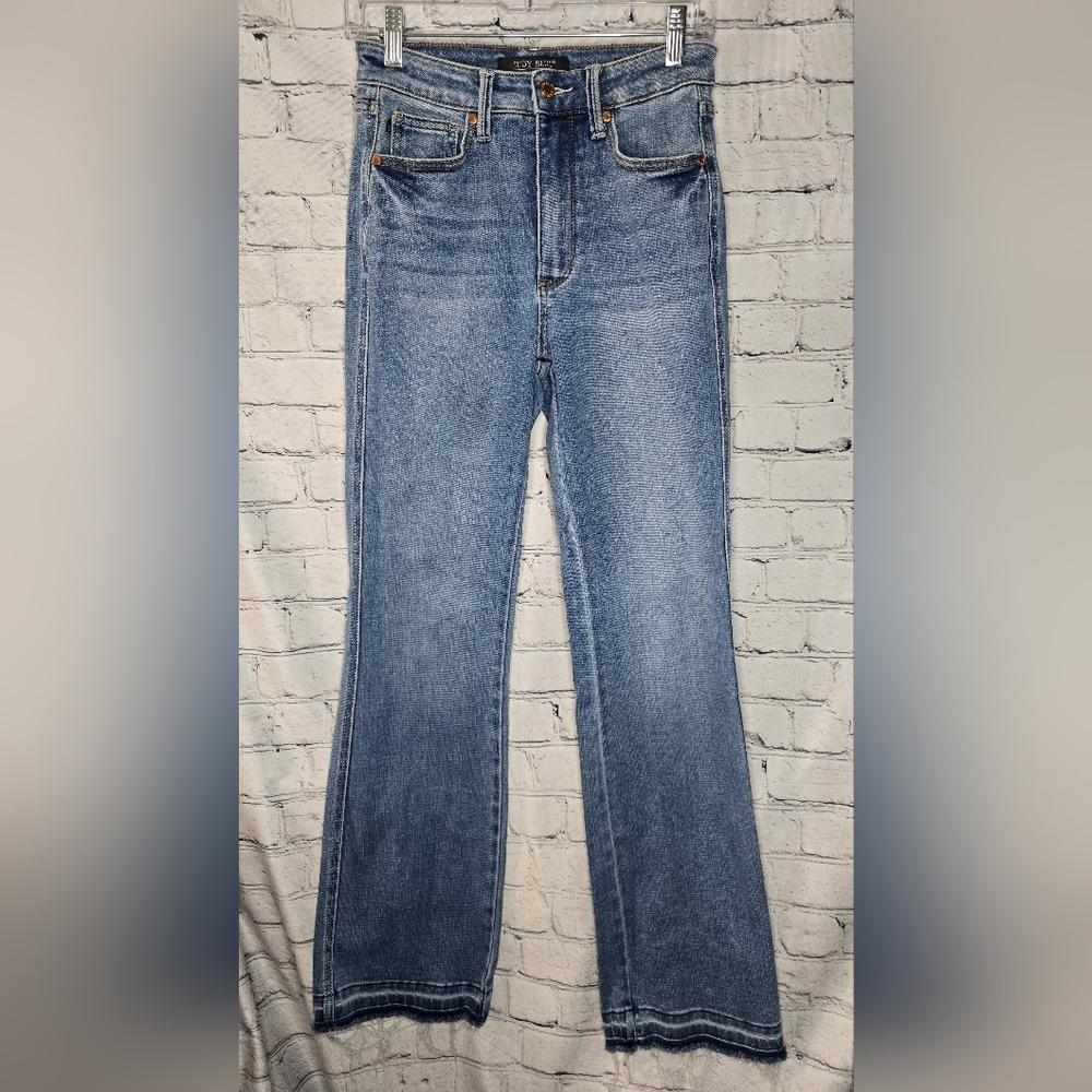 Judy Blue Faded Light Blue Bootcut Jeans